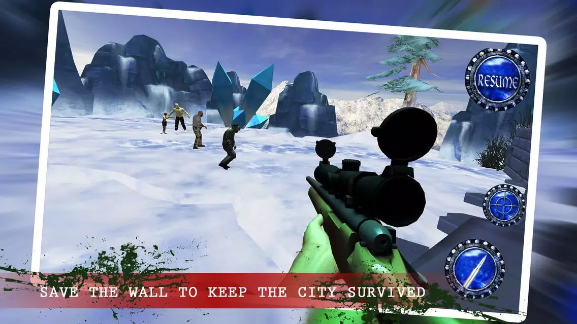 Capturas de pantalla de War Of Zombies Snow Chapter